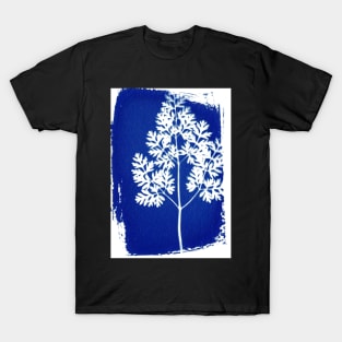 cyanotype fern 2 T-Shirt